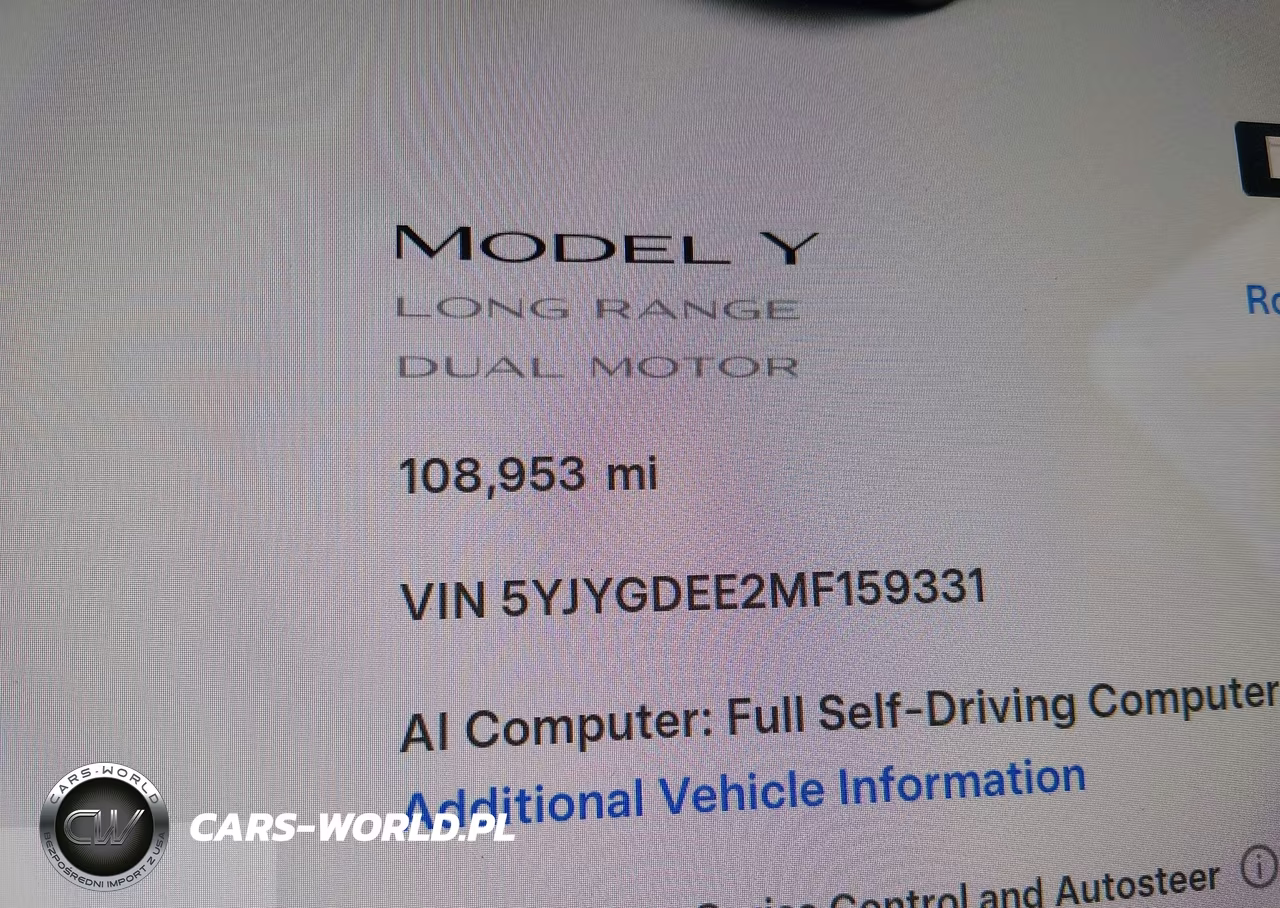 2021 Tesla Model Y Long Range Dual Motor All-Wheel Drive VIN:5YJYGDEE2MF159331 - 16