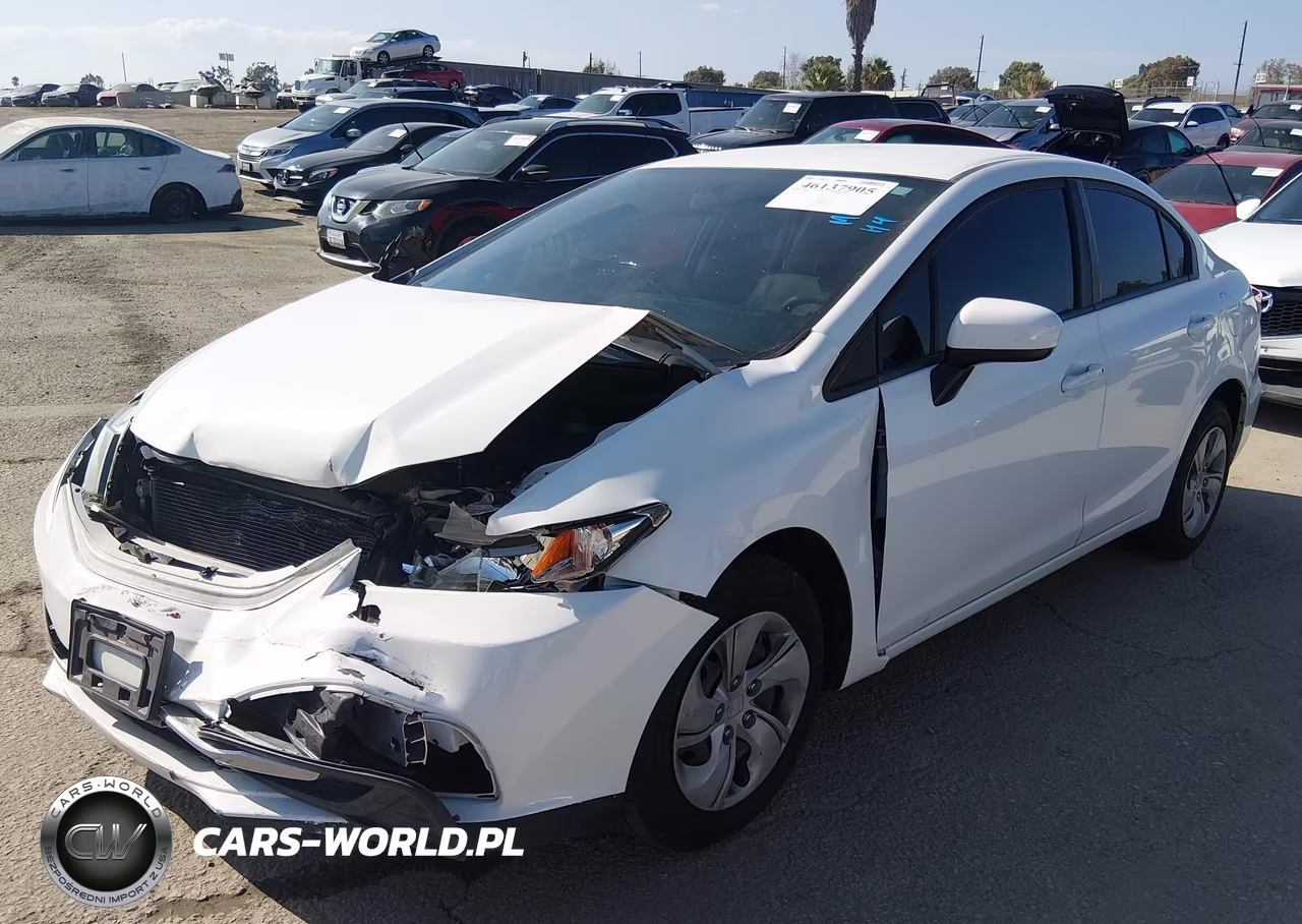 2015 Honda Civic Lx VIN:2HGFB2F54FH540105 - 2