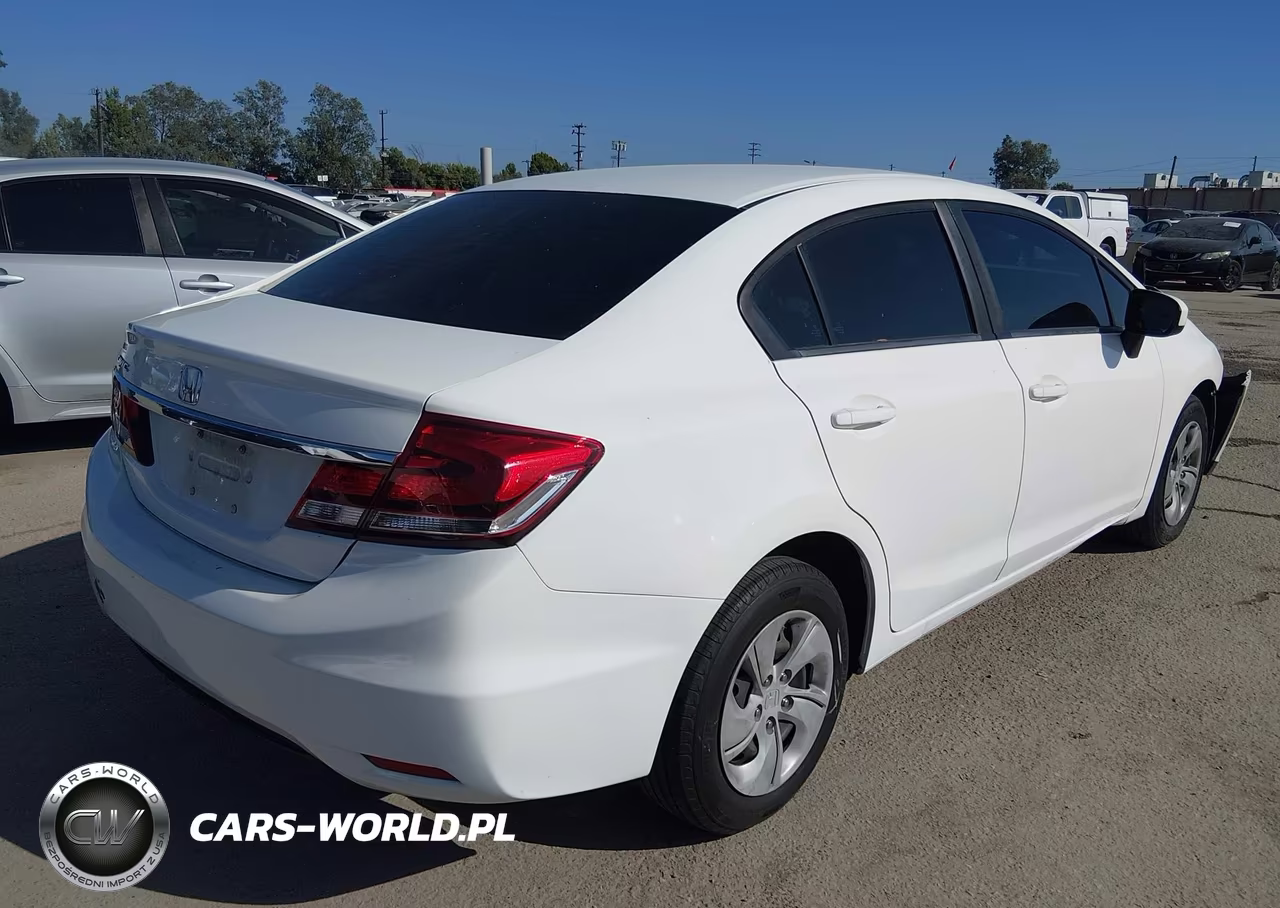 2015 Honda Civic Lx VIN:2HGFB2F54FH540105 - 4