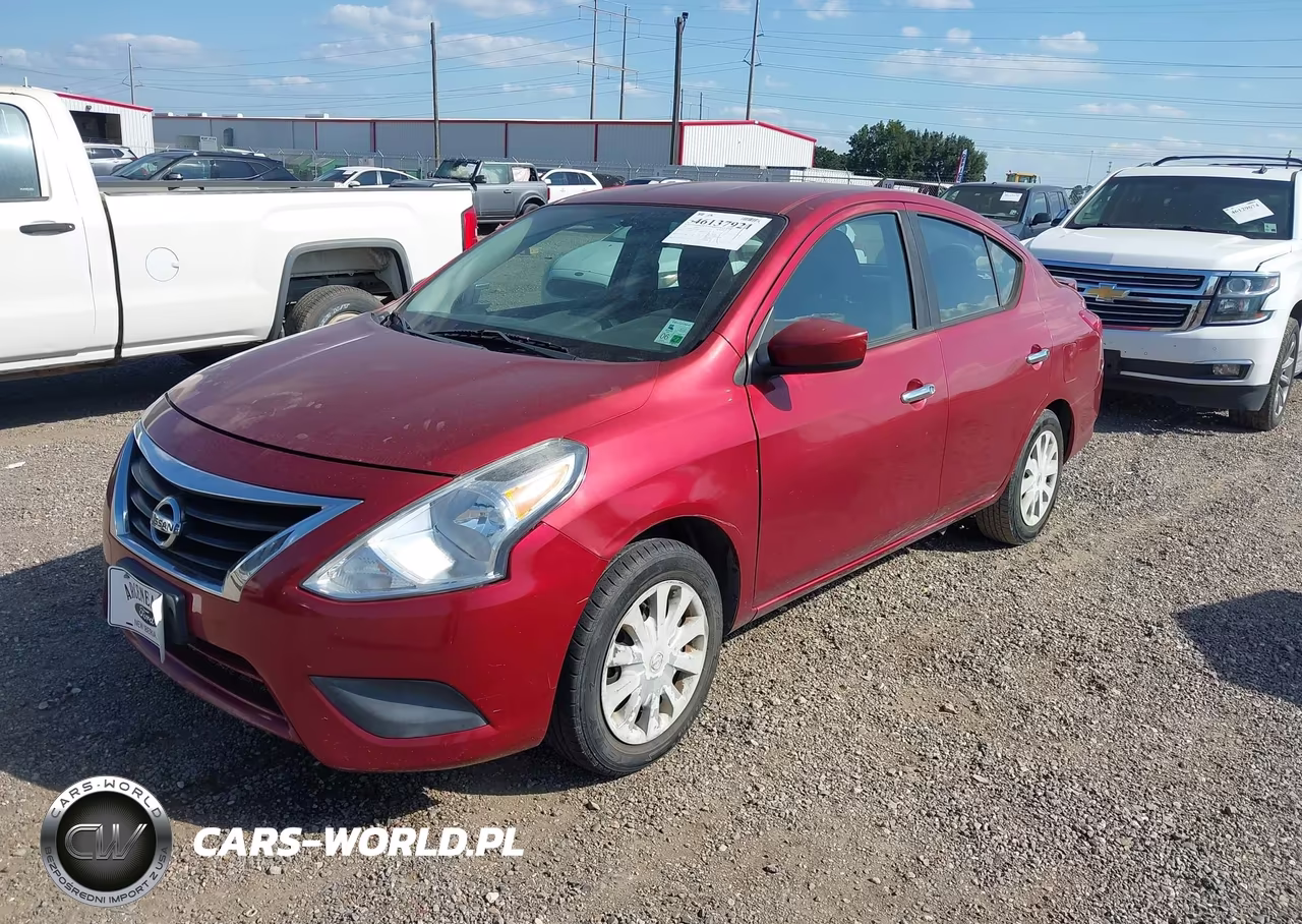 2017 Nissan Versa 1.6 S-1.6 S+-1.6 Sl-1.6 Sv VIN:3N1CN7AP5HL809501 - 2