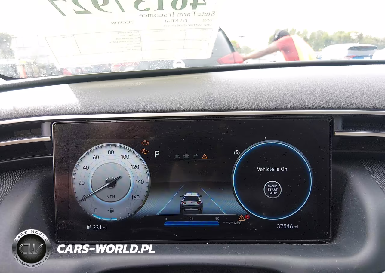 2022 Hyundai Tucson Limited VIN:5NMJECAE4NH149942 - 7