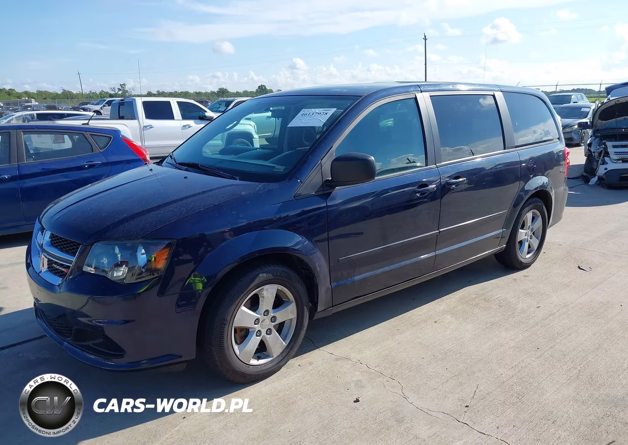 2013 Dodge Grand Caravan Se VIN:2C4RDGBG7DR725864 - 2