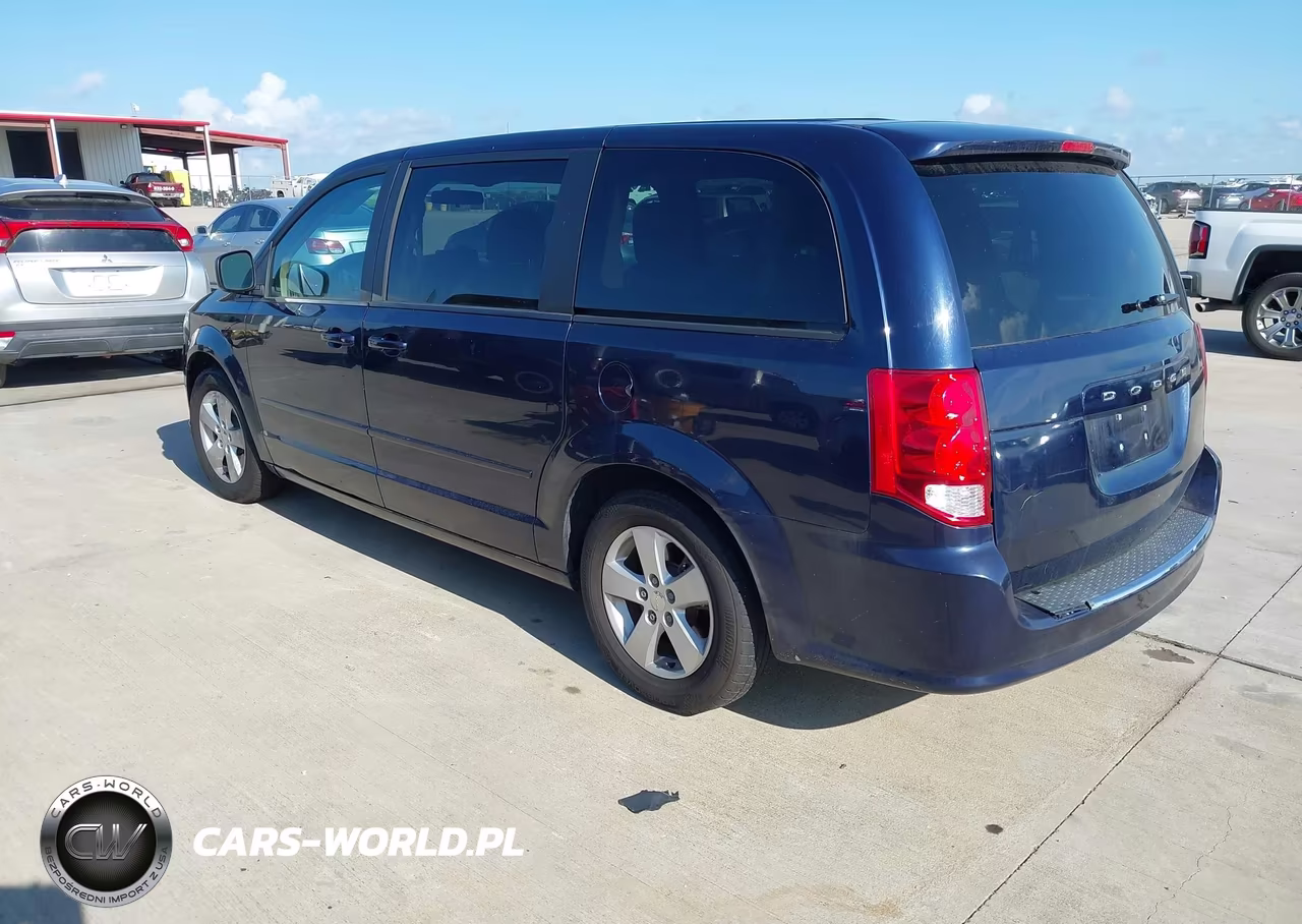 2013 Dodge Grand Caravan Se VIN:2C4RDGBG7DR725864 - 3