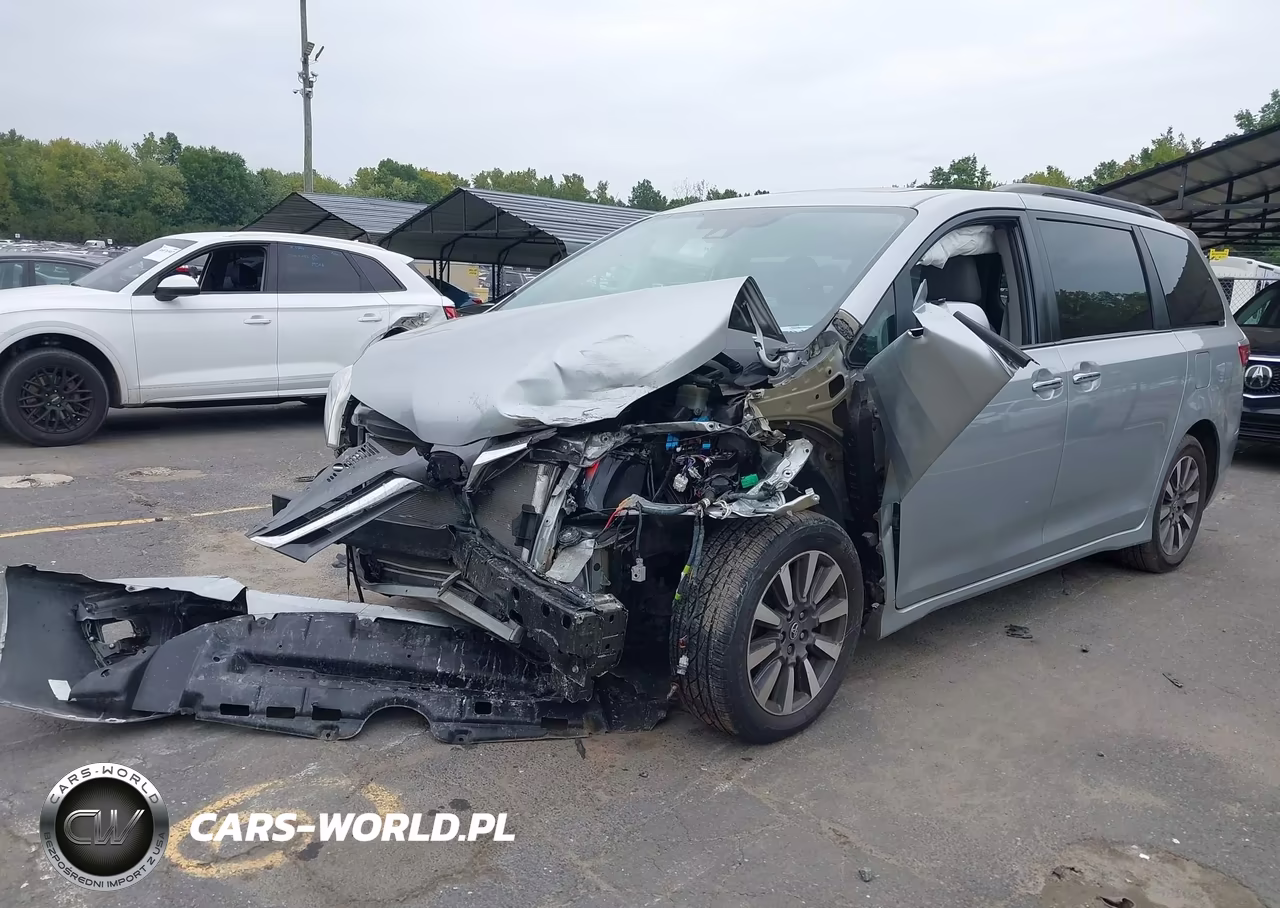 2020 Toyota Sienna Xle VIN:5TDDZ3DC7LS230360 - 2