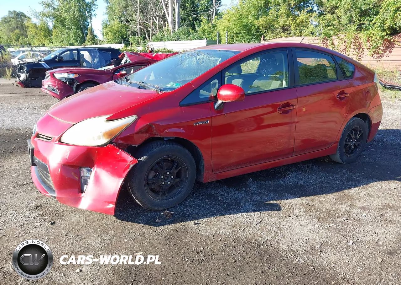 2013 Toyota Prius Three VIN:JTDKN3DU7D1727631 - 2