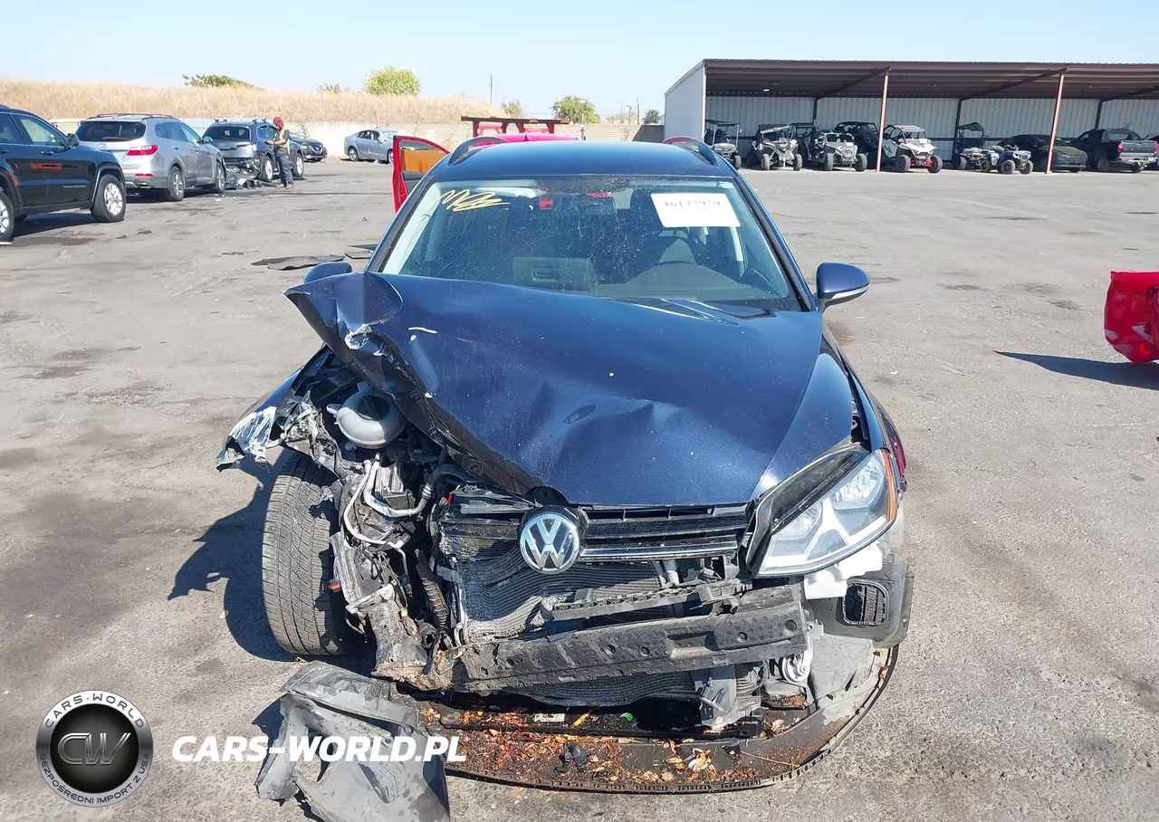 2017 Volkswagen Golf Sportwagen Tsi S VIN:3VW017AUXHM543417 - 12