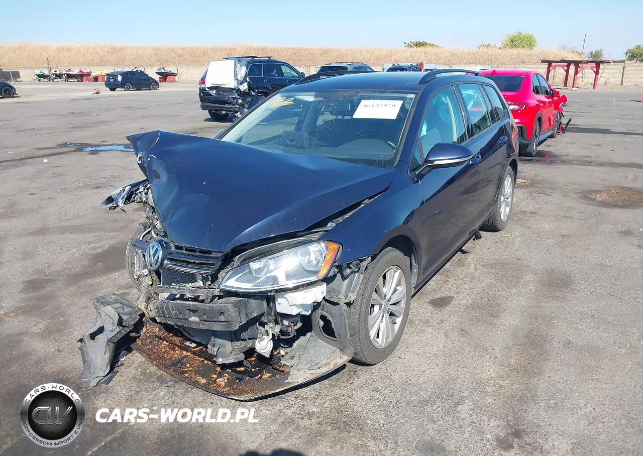 2017 Volkswagen Golf Sportwagen Tsi S VIN:3VW017AUXHM543417 - 2