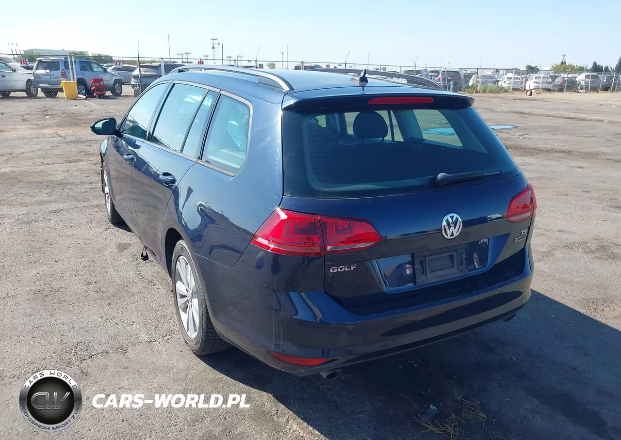 2017 Volkswagen Golf Sportwagen Tsi S VIN:3VW017AUXHM543417 - 3