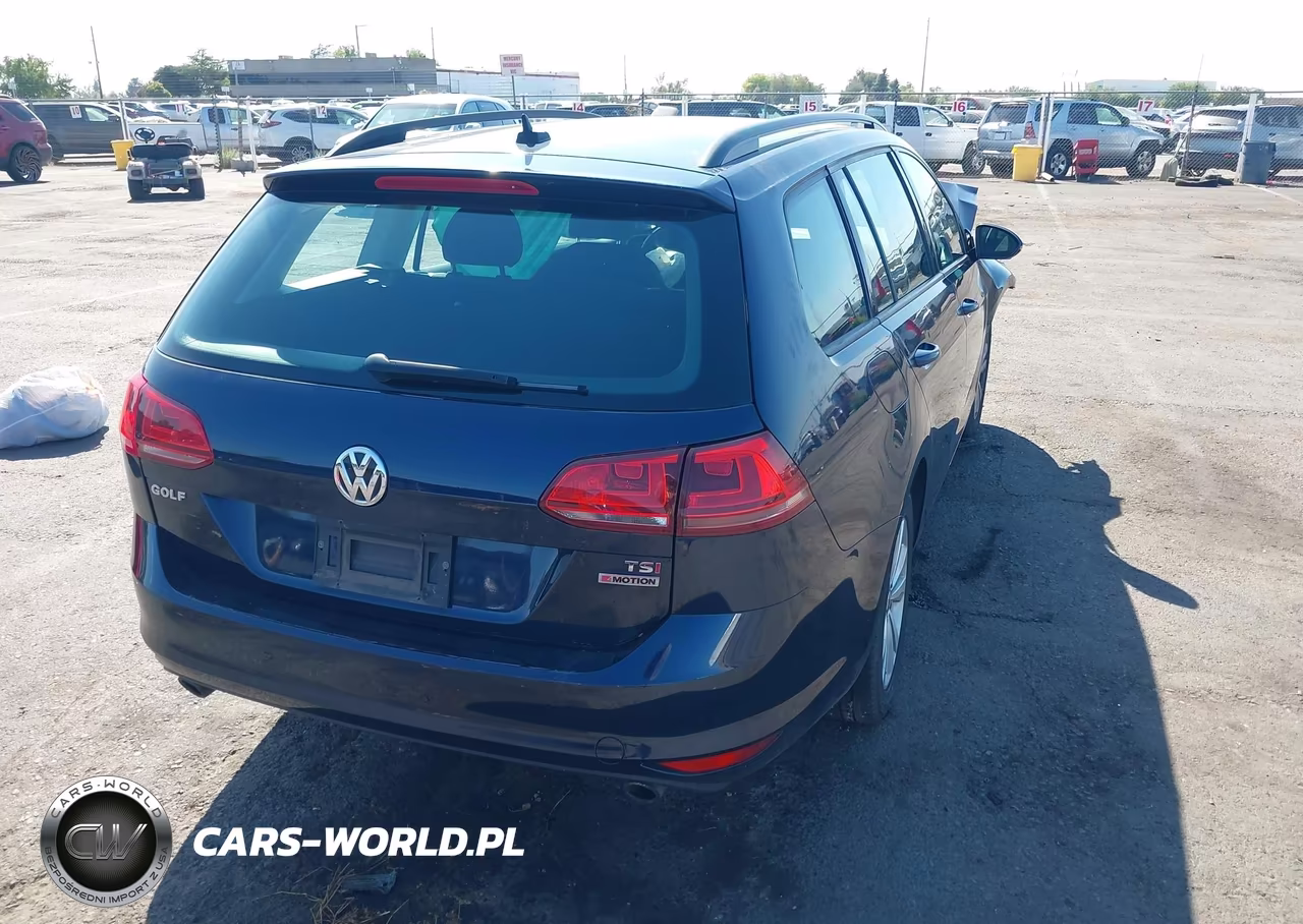 2017 Volkswagen Golf Sportwagen Tsi S VIN:3VW017AUXHM543417 - 4