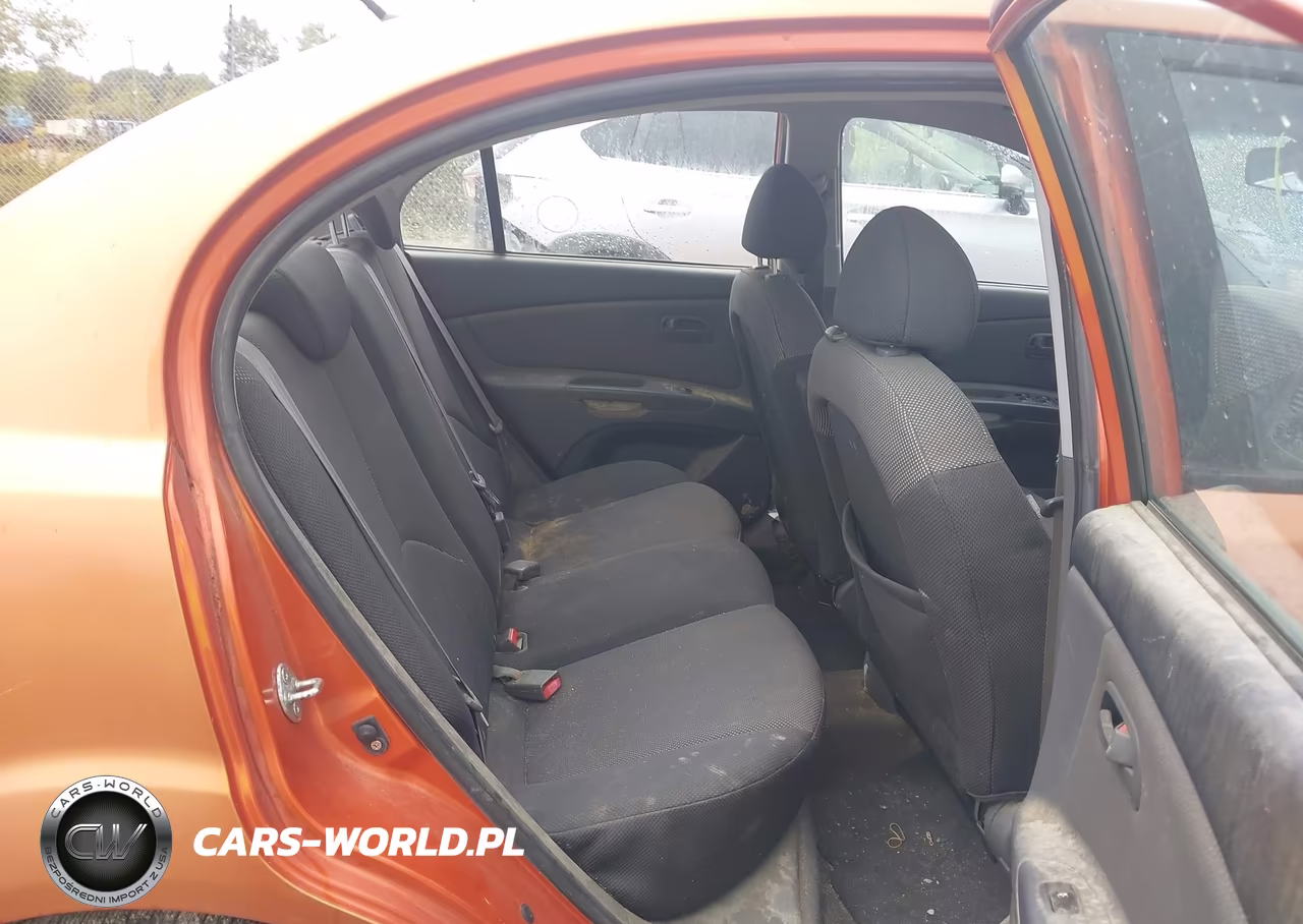 2008 Kia Rio Lx VIN:KNADE123686343448 - 8