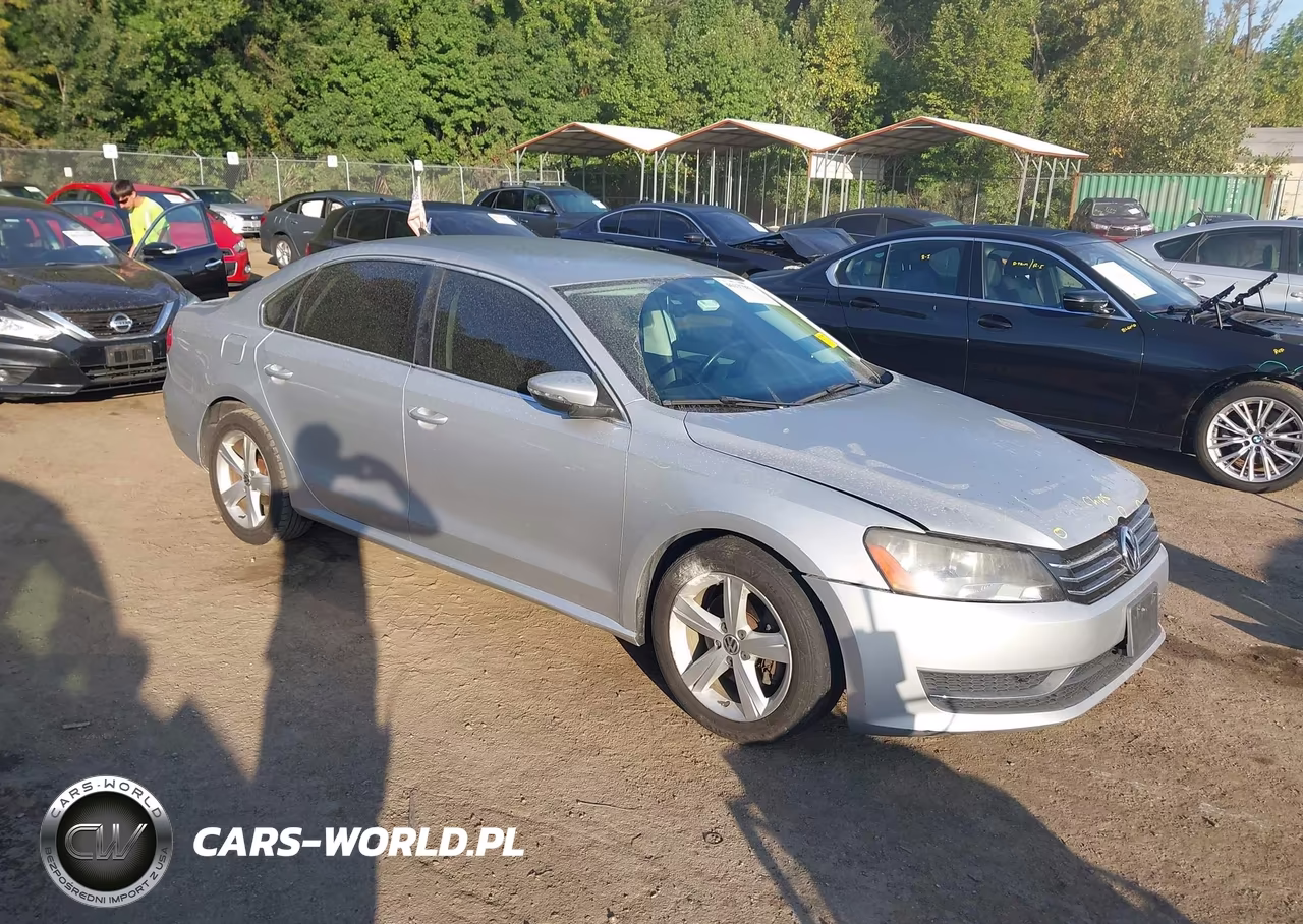 2012 Volkswagen Passat 2.5L Se VIN:1VWBH7A30CC056720 - 1