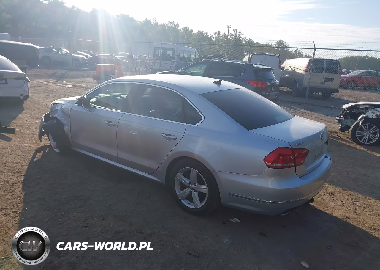 2012 Volkswagen Passat 2.5L Se VIN:1VWBH7A30CC056720 - 3
