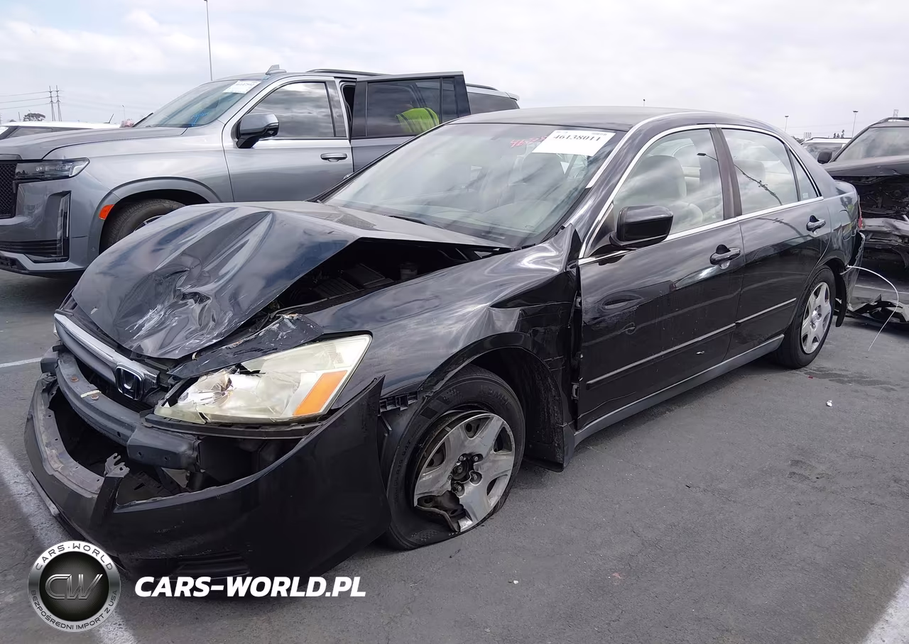 2007 Honda Accord 2.4 Lx VIN:1HGCM56477A178129 - 2