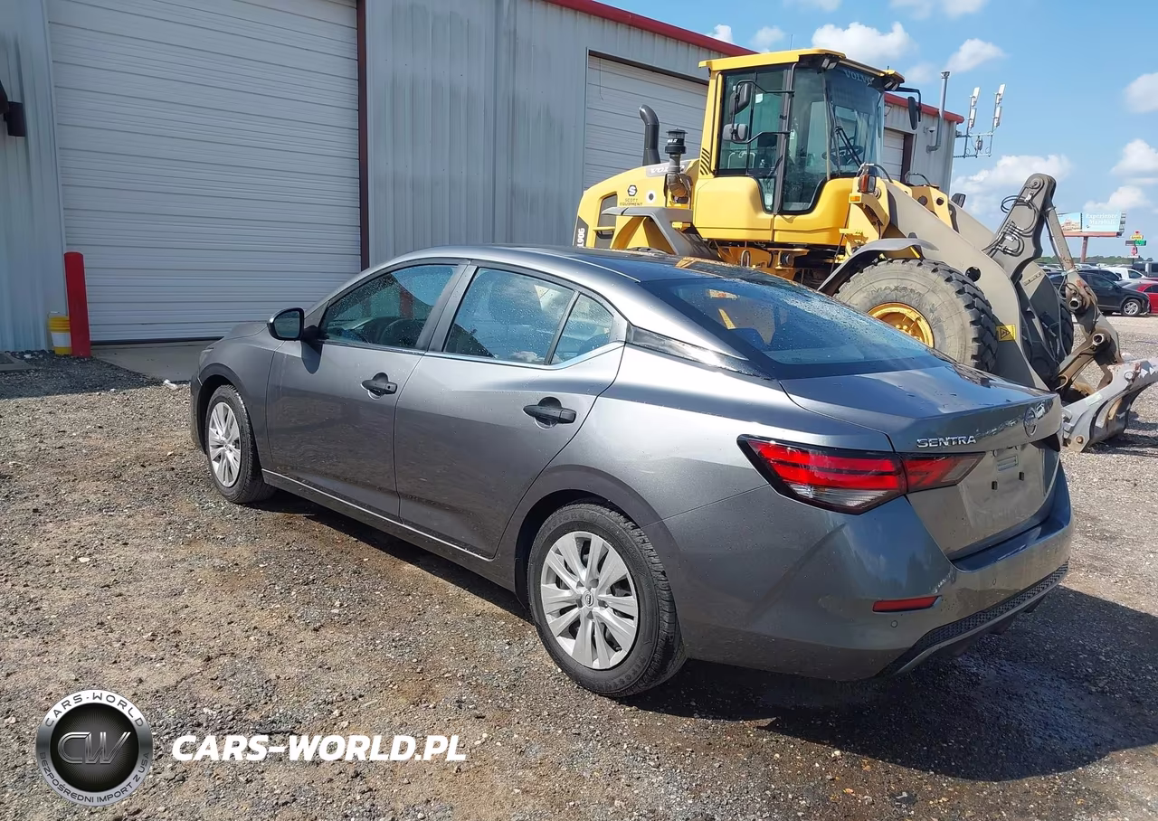 2024 Nissan Sentra S Xtronic Cvt VIN:3N1AB8BVXRY303816 - 3