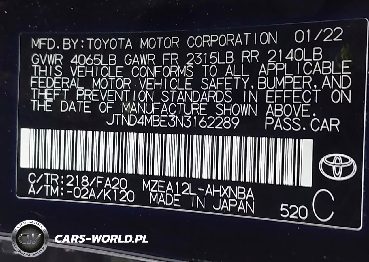 2022 Toyota Corolla Se Nightshade Edition VIN:JTND4MBE3N3162289 - 9