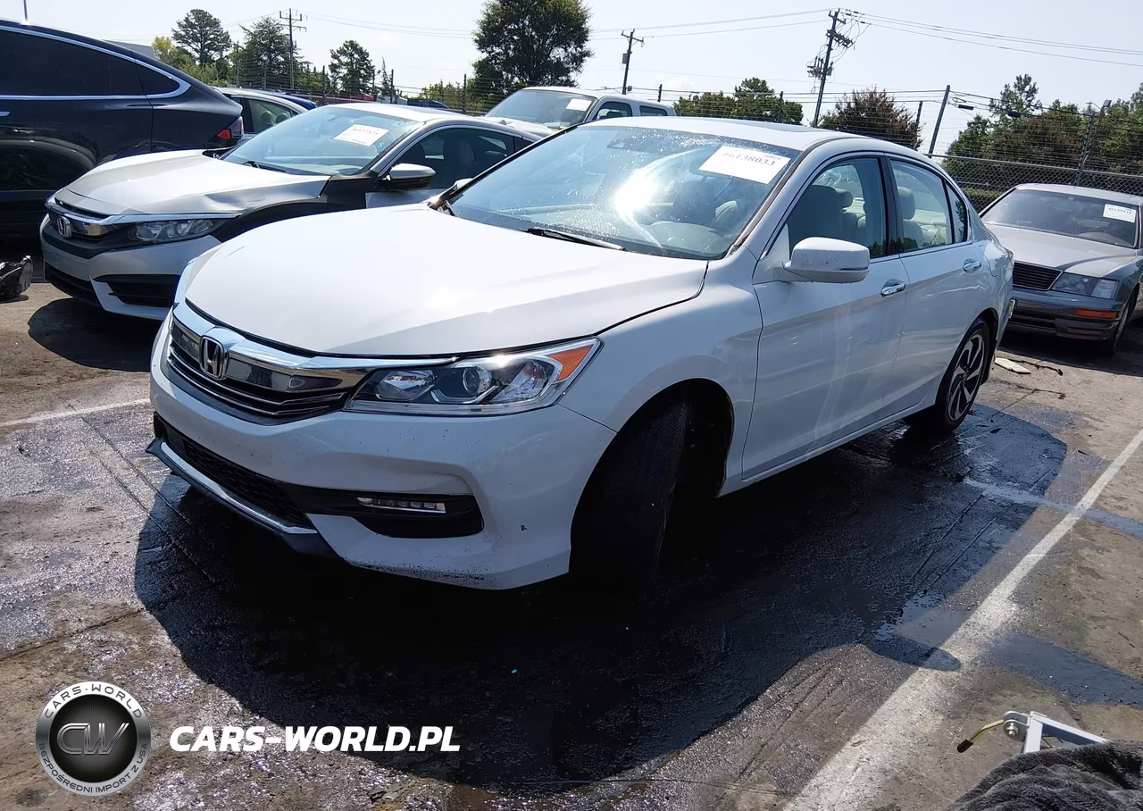 2017 Honda Accord Ex-L V6 VIN:1HGCR3F05HA008386 - 2