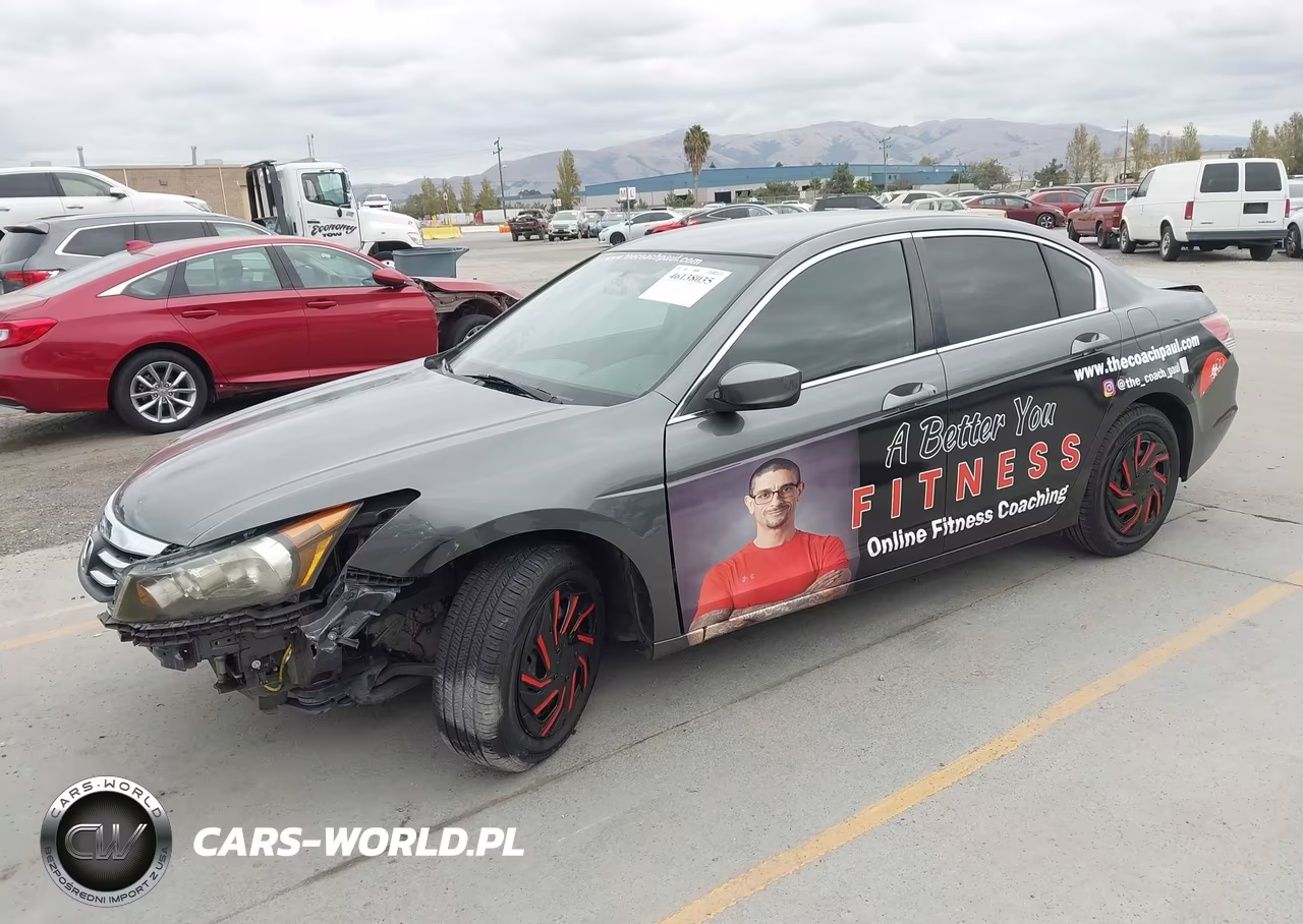 2012 Honda Accord 2.4 Lx VIN:1HGCP2F37CA242788 - 2