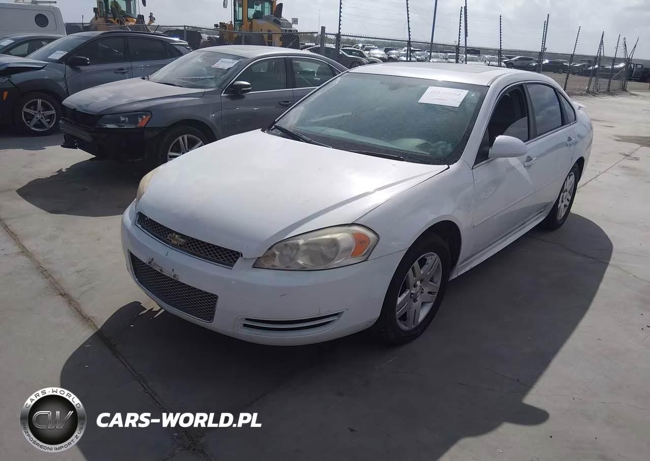 2012 Chevrolet Impala Lt VIN:2G1WG5E35C1113434 - 2