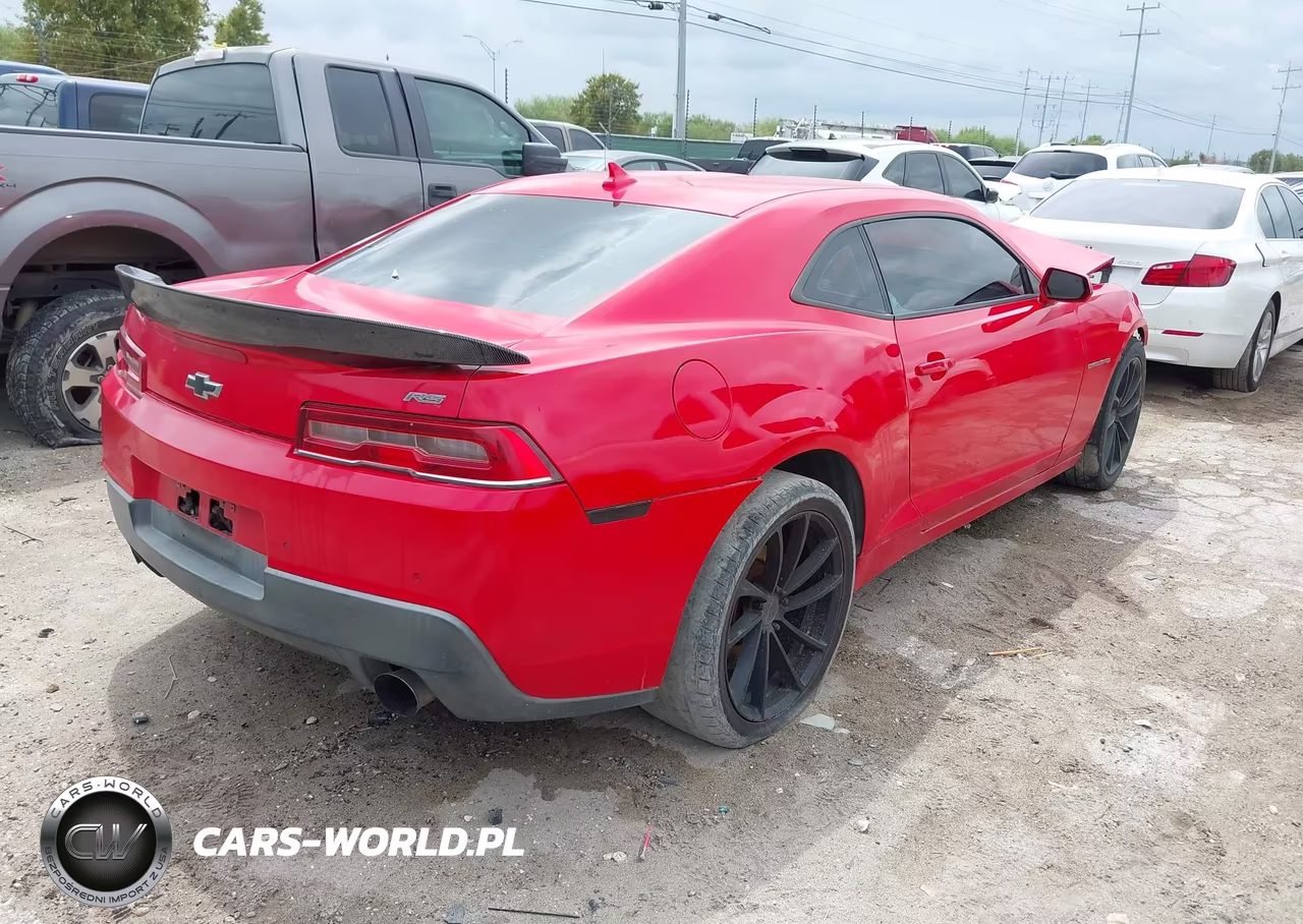 2014 Chevrolet Camaro 2Lt VIN:2G1FC1E35E9224400 - 4
