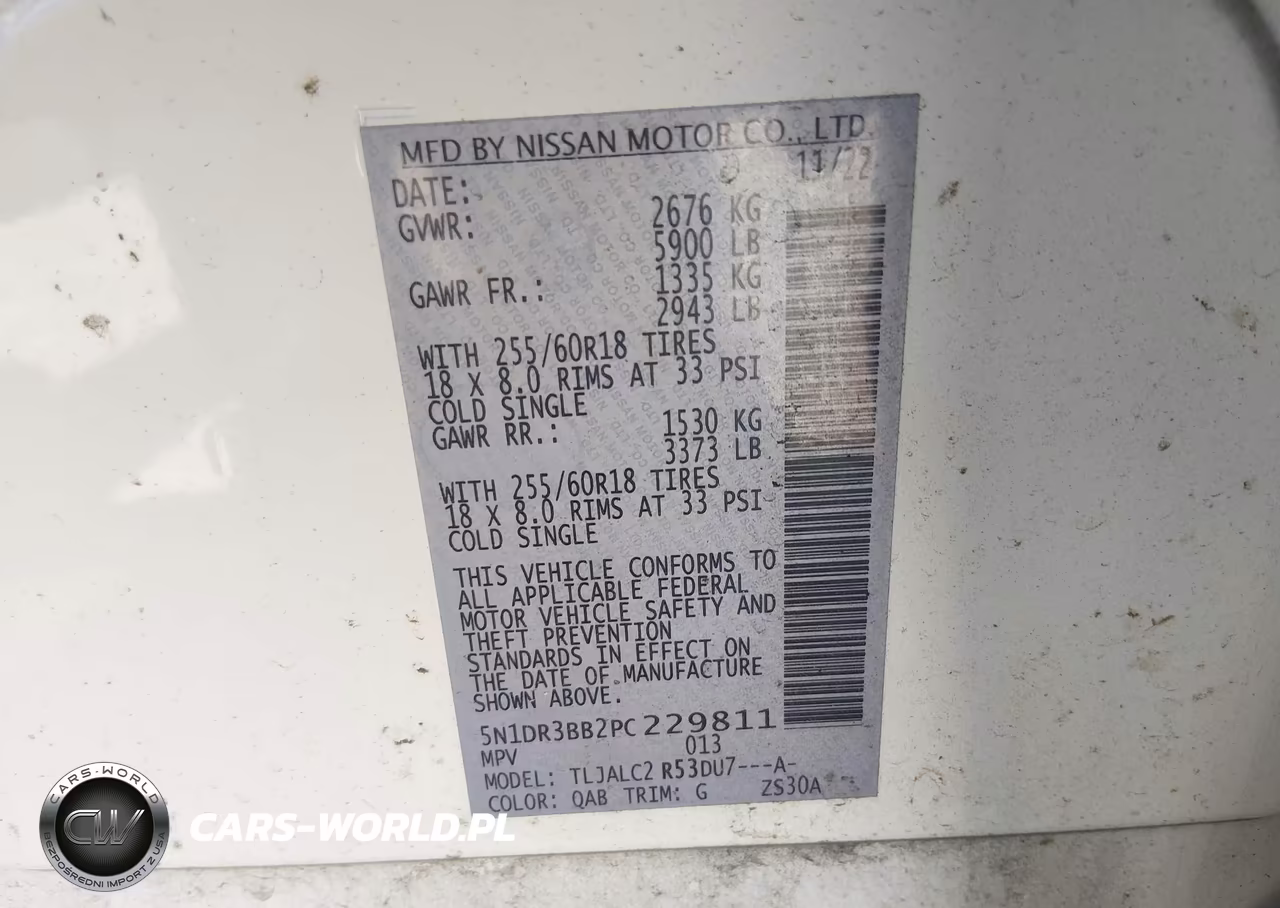 2023 Nissan Pathfinder Sv Fwd VIN:5N1DR3BB2PC229811 - 9