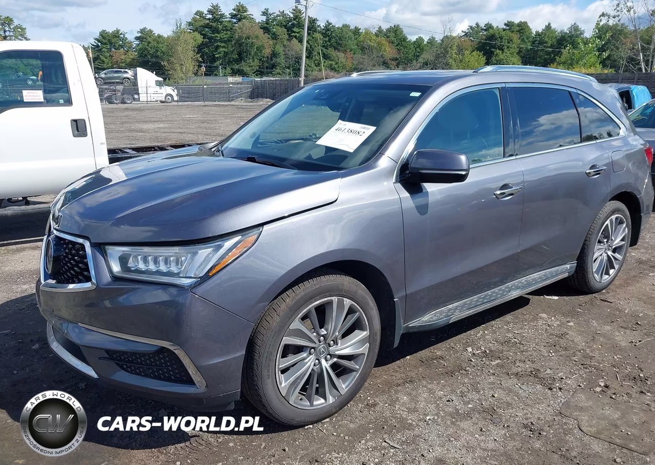 2017 Acura Mdx Technology Package VIN:5FRYD4H52HB007168 - 2