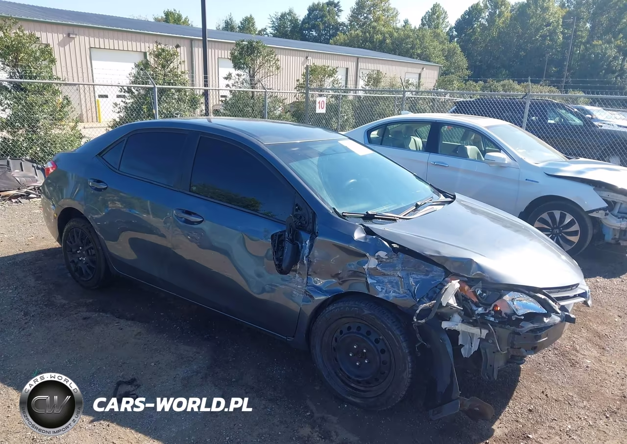 2016 Toyota Corolla Le VIN:2T1BURHE4GC696508 - 1