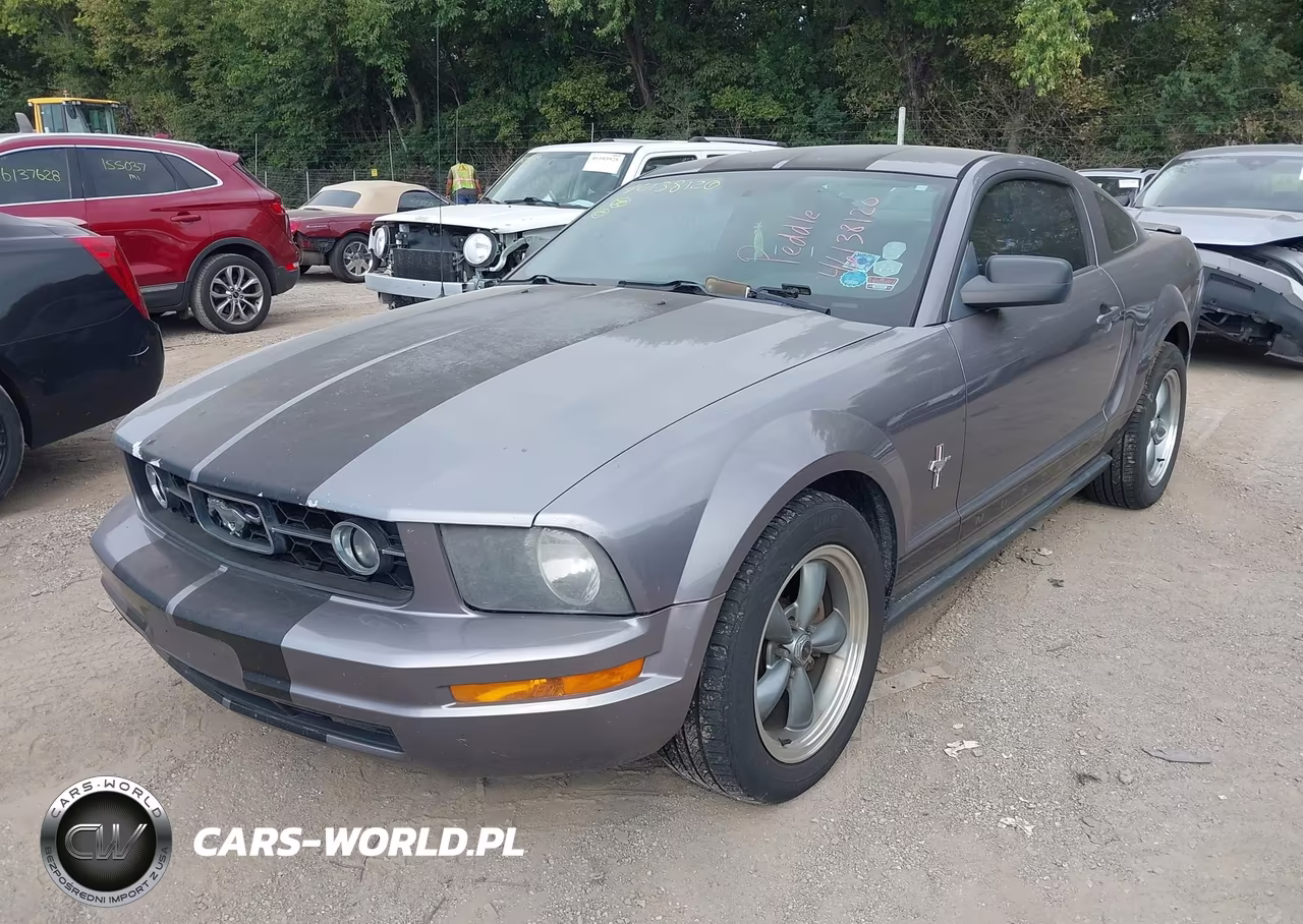 2007 Ford Mustang V6 Deluxe-V6 Premium VIN:1ZVFT80N075337628 - 2