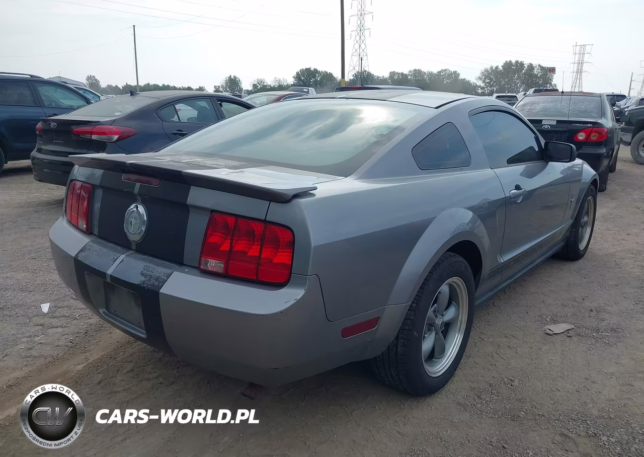 2007 Ford Mustang V6 Deluxe-V6 Premium VIN:1ZVFT80N075337628 - 4
