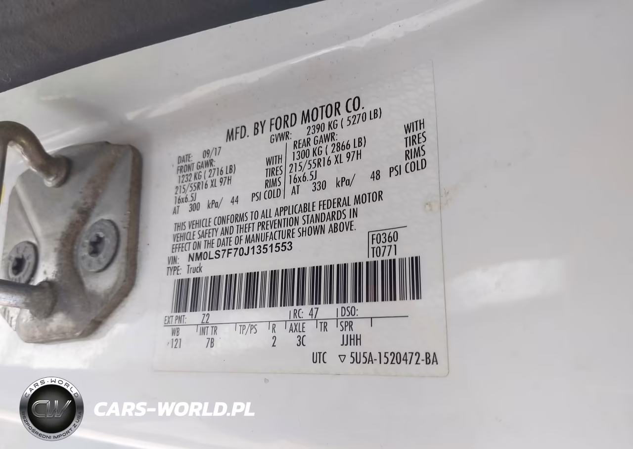 2018 Ford Transit Connect Xlt VIN:NM0LS7F70J1351553 - 9