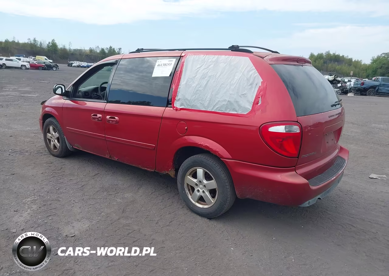 2006 Dodge Grand Caravan Sxt VIN:2D4GP44L86R749068 - 3