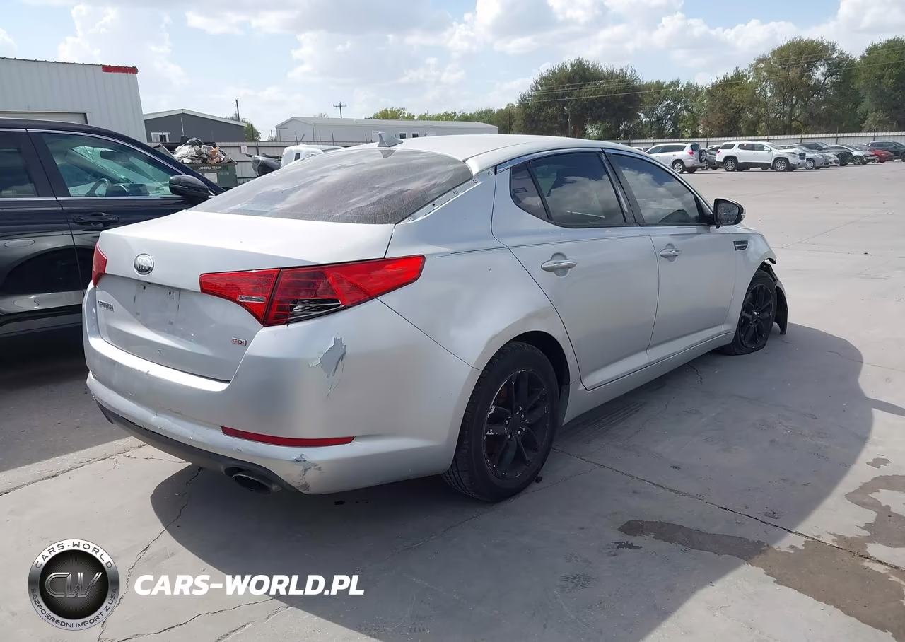 2013 Kia Optima Lx VIN:5XXGM4A71DG244508 - 4