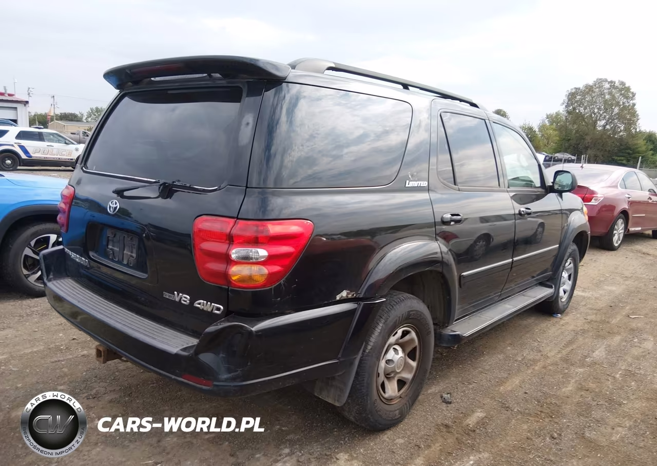 2003 Toyota Sequoia Limited V8 VIN:5TDBT48A53S191145 - 4