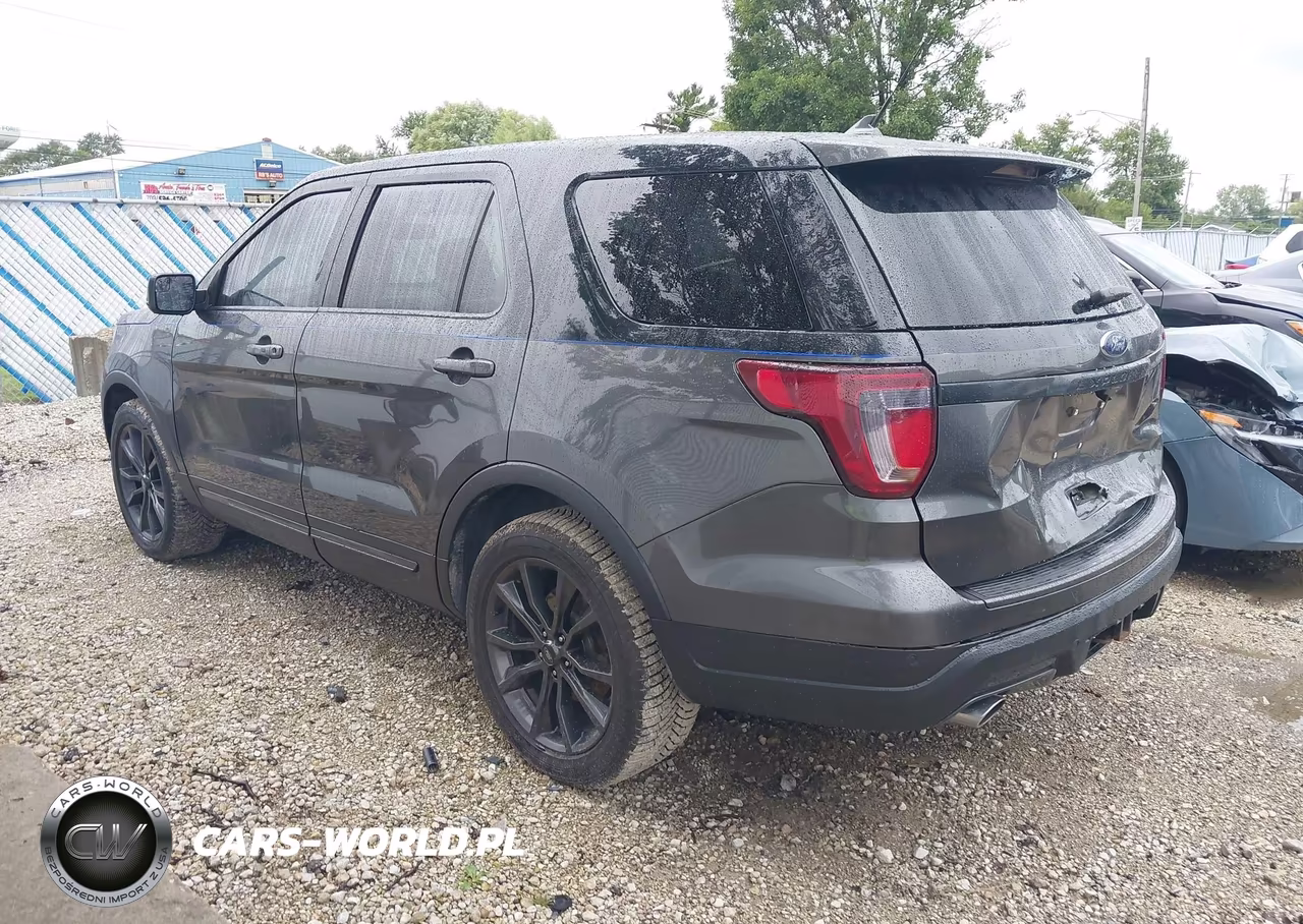 2018 Ford Explorer Xlt VIN:1FM5K8D87JGA64717 - 3