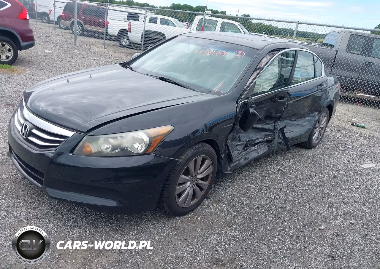 2012 Honda Accord 2.4 Ex-L VIN:1HGCP2F87CA173676 - 2