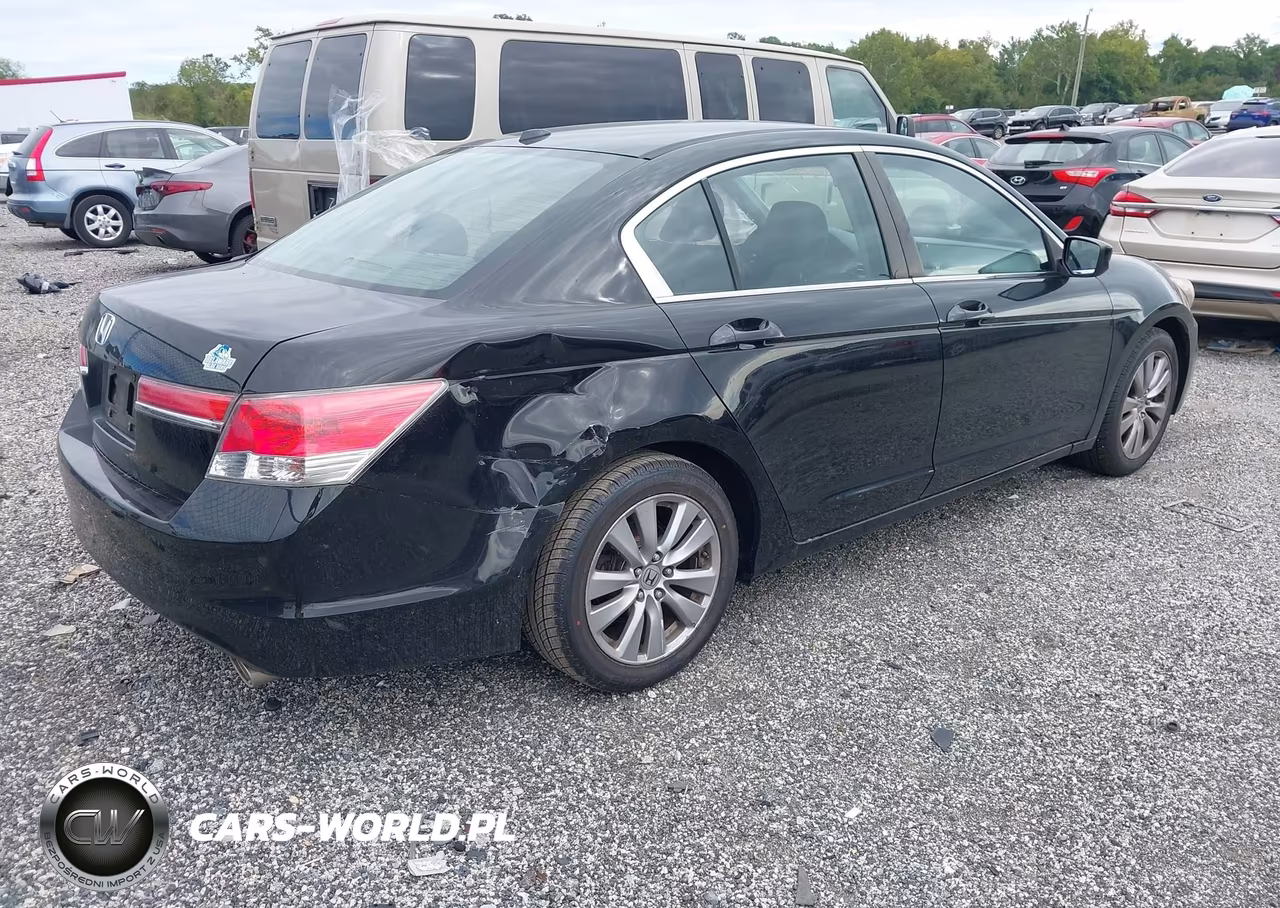 2012 Honda Accord 2.4 Ex-L VIN:1HGCP2F87CA173676 - 4