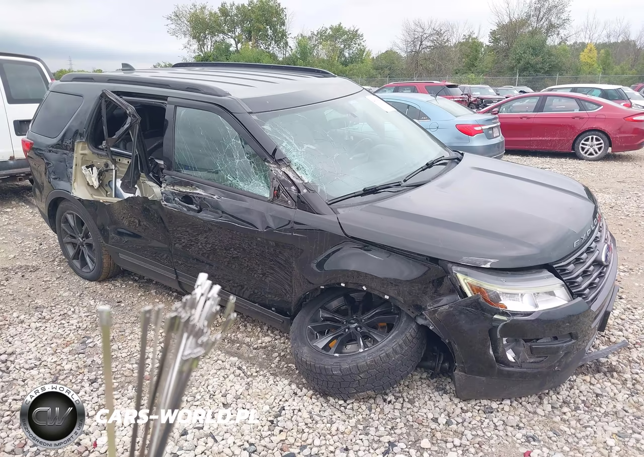 2017 Ford Explorer Xlt VIN:1FM5K8D86HGE21671 - 1