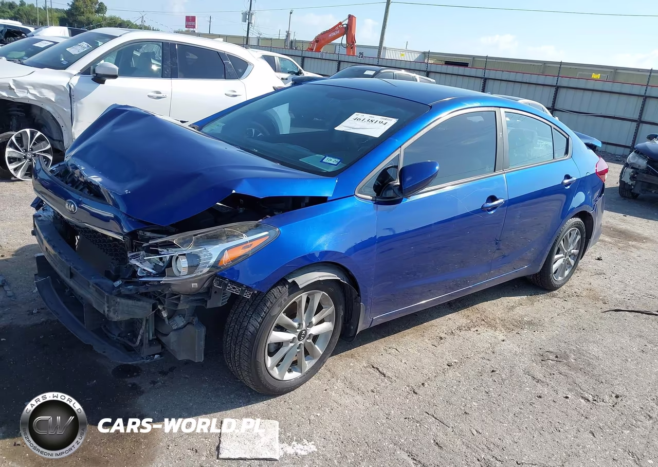 2017 Kia Forte S VIN:3KPFL4A73HE013493 - 2