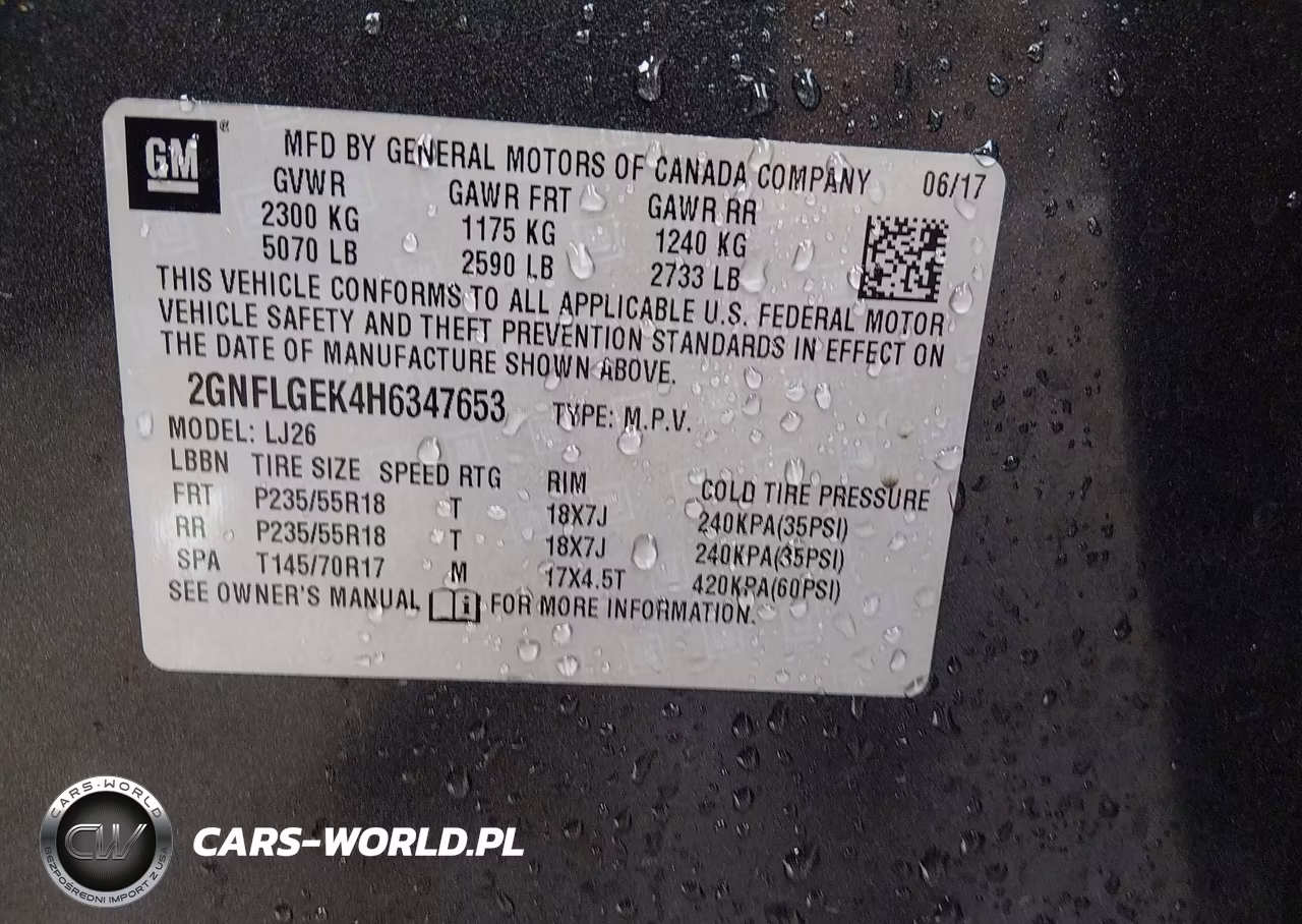 2017 Chevrolet Equinox Premier VIN:2GNFLGEK4H6347653 - 9