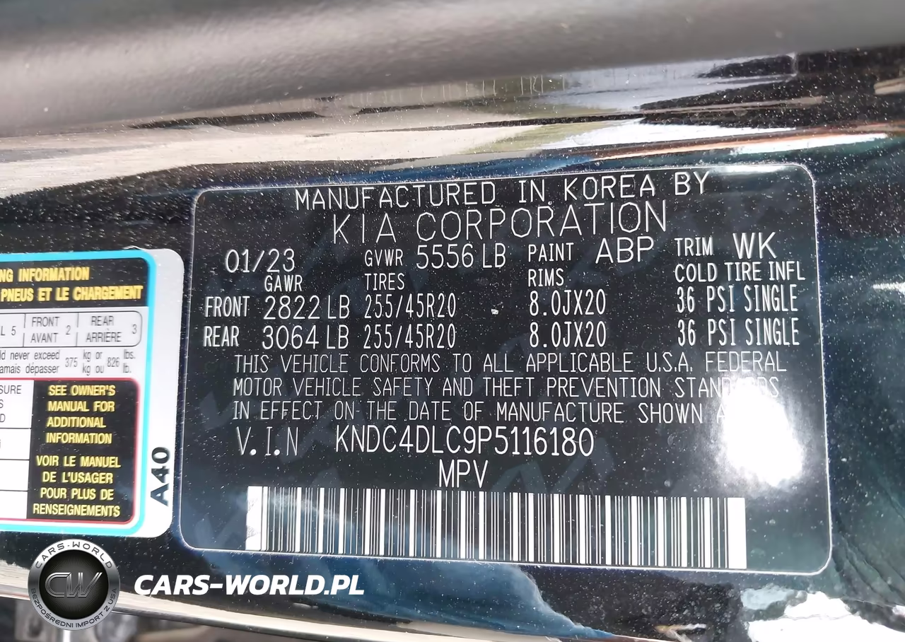 2023 Kia Ev6 Gt-Line VIN:KNDC4DLC9P5116180 - 9