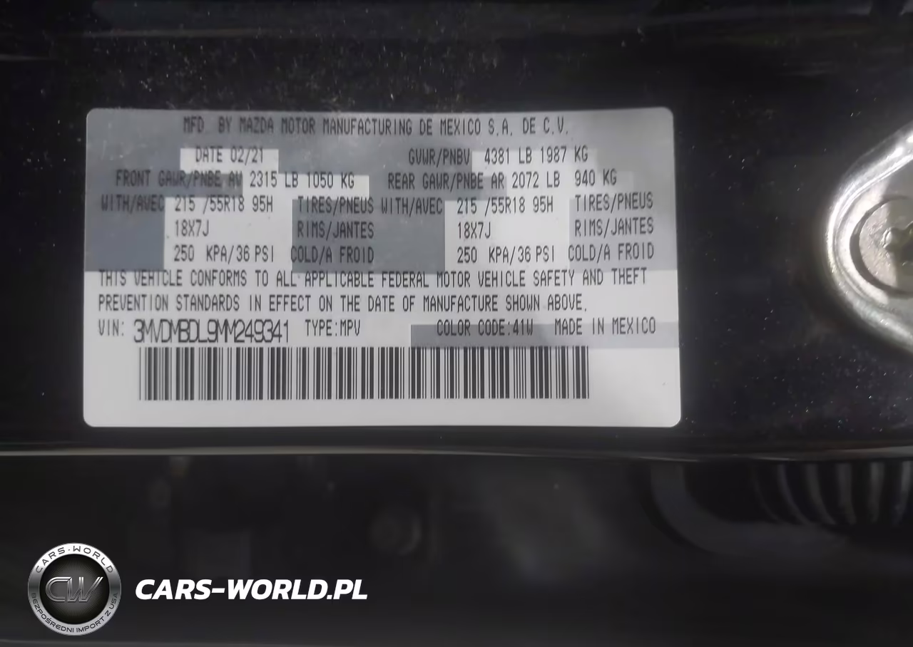 2021 Mazda Cx-30 Premium VIN:3MVDMBDL9MM249341 - 9