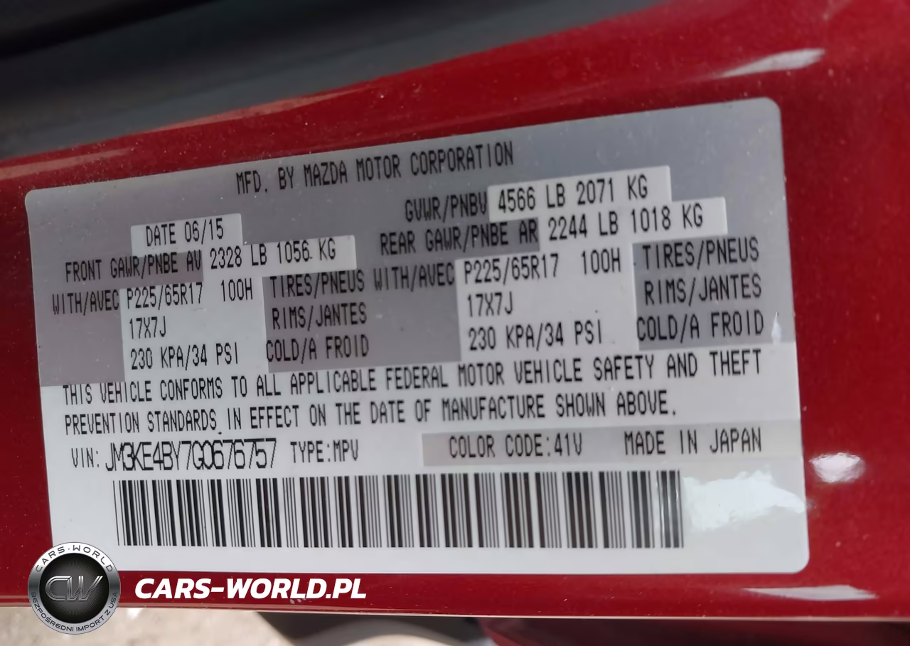 2016 Mazda Cx-5 Sport VIN:JM3KE4BY7G0676757 - 9