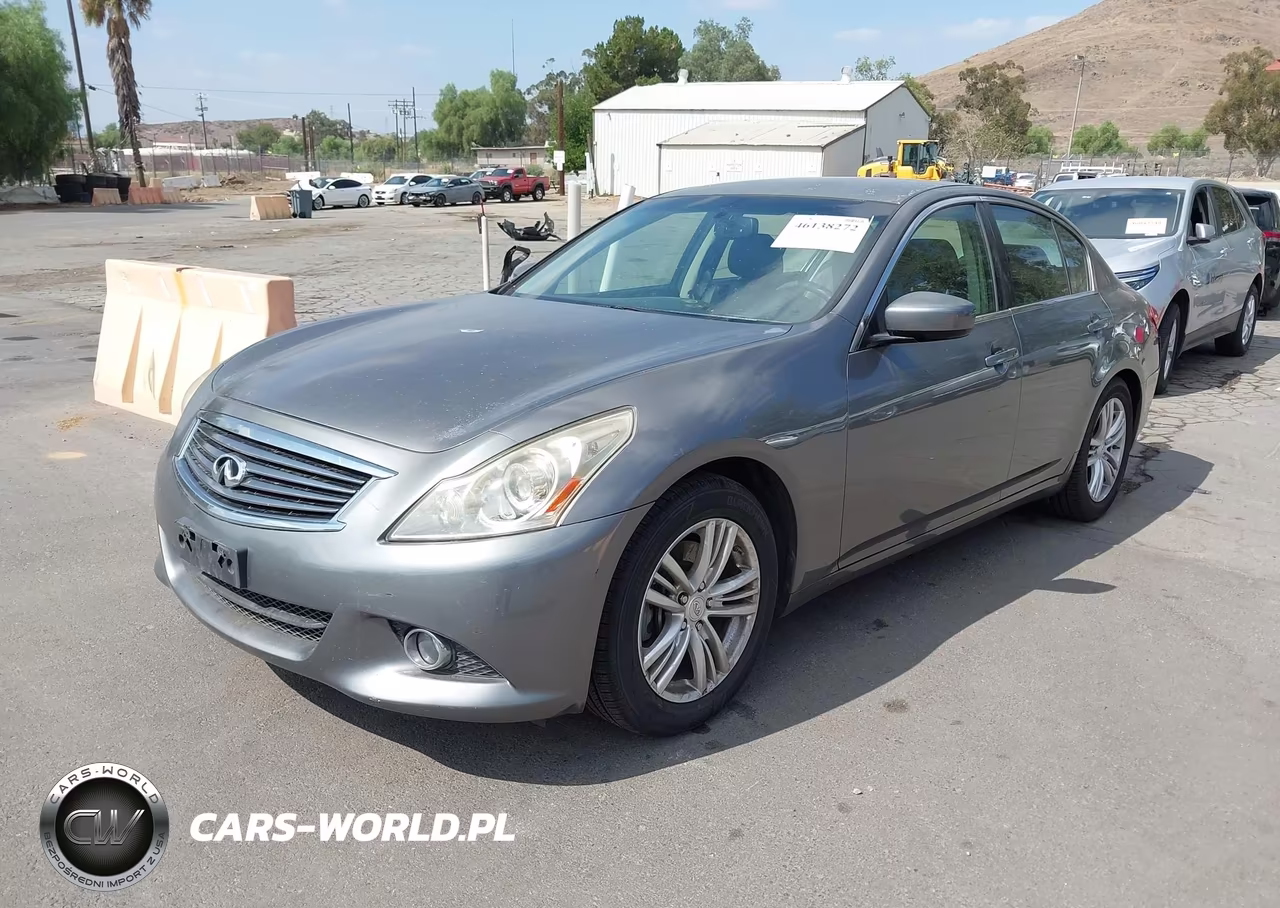 2012 Infiniti G37 Journey VIN:JN1CV6AP2CM625805 - 2