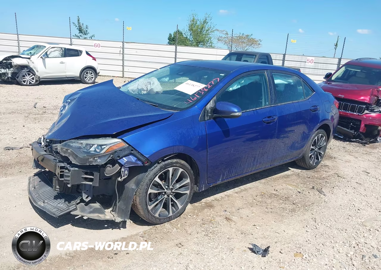 2017 Toyota Corolla Se VIN:2T1BURHE5HC778362 - 2