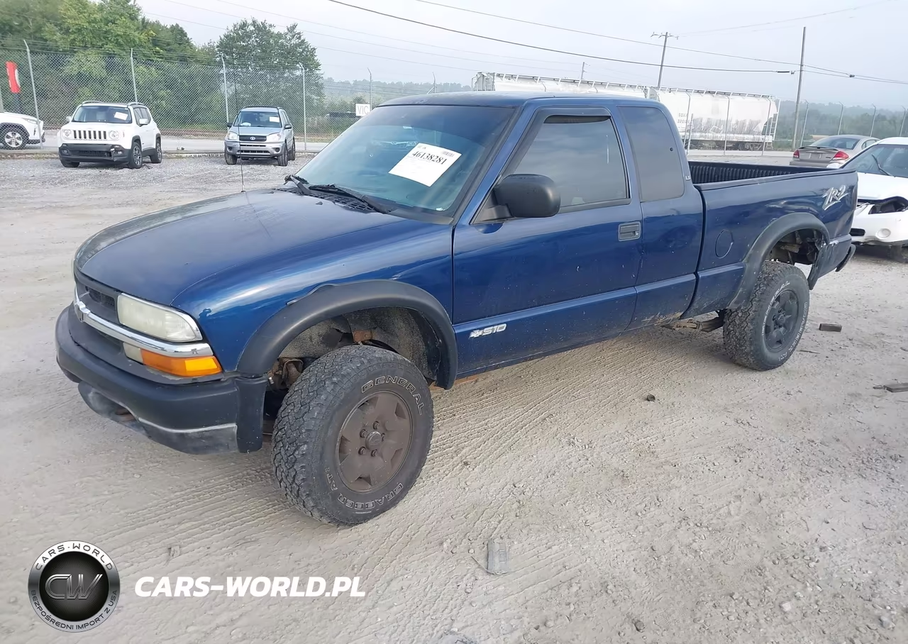 2003 Chevrolet S-10 Ls VIN:1GCCT19XX38188106 - 2