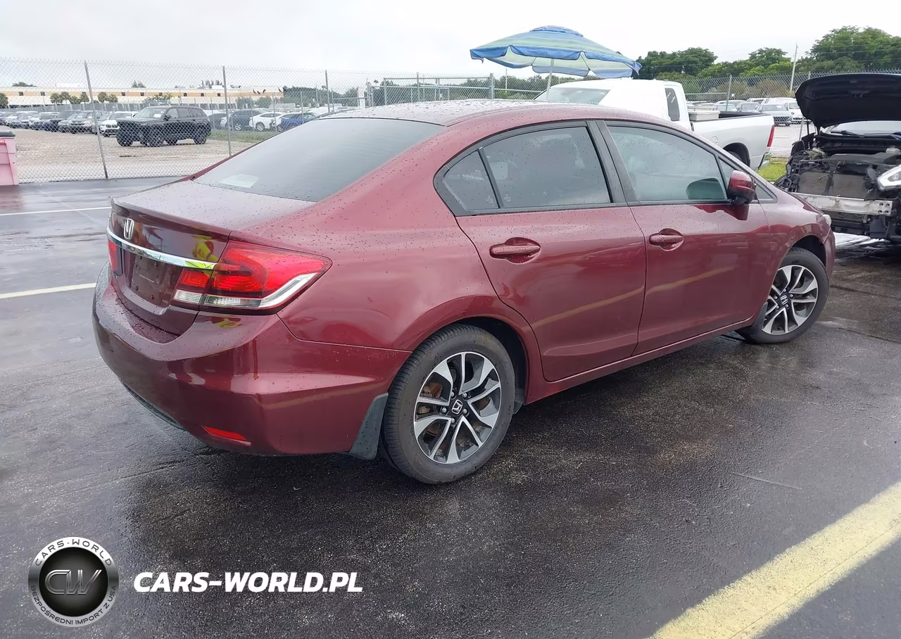 2014 Honda Civic Ex VIN:19XFB2F86EE084207 - 4