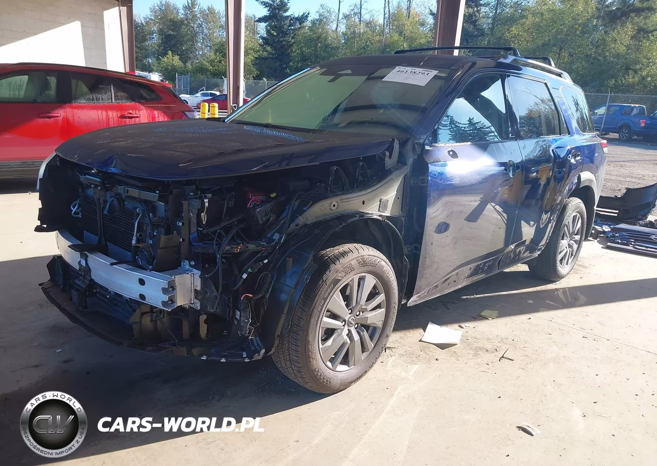 2025 Nissan Pathfinder Sv 4Wd VIN:5N1DR3BD8SC291336 - 2