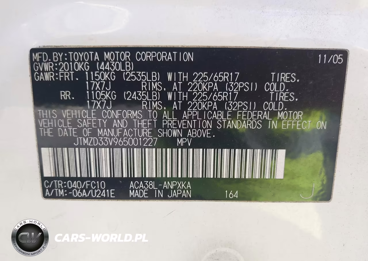 2006 Toyota Rav4 VIN:JTMZD33V965001227 - 9