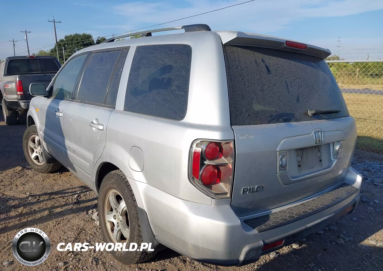 2007 Honda Pilot Ex-L VIN:5FNYF28607B024512 - 3