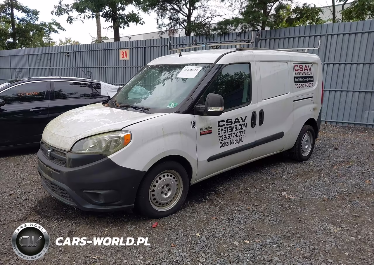 2015 Ram Promaster City Tradesman VIN:ZFBERFATXF6A17410 - 2
