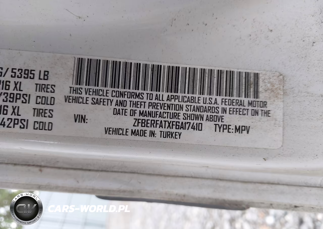 2015 Ram Promaster City Tradesman VIN:ZFBERFATXF6A17410 - 9